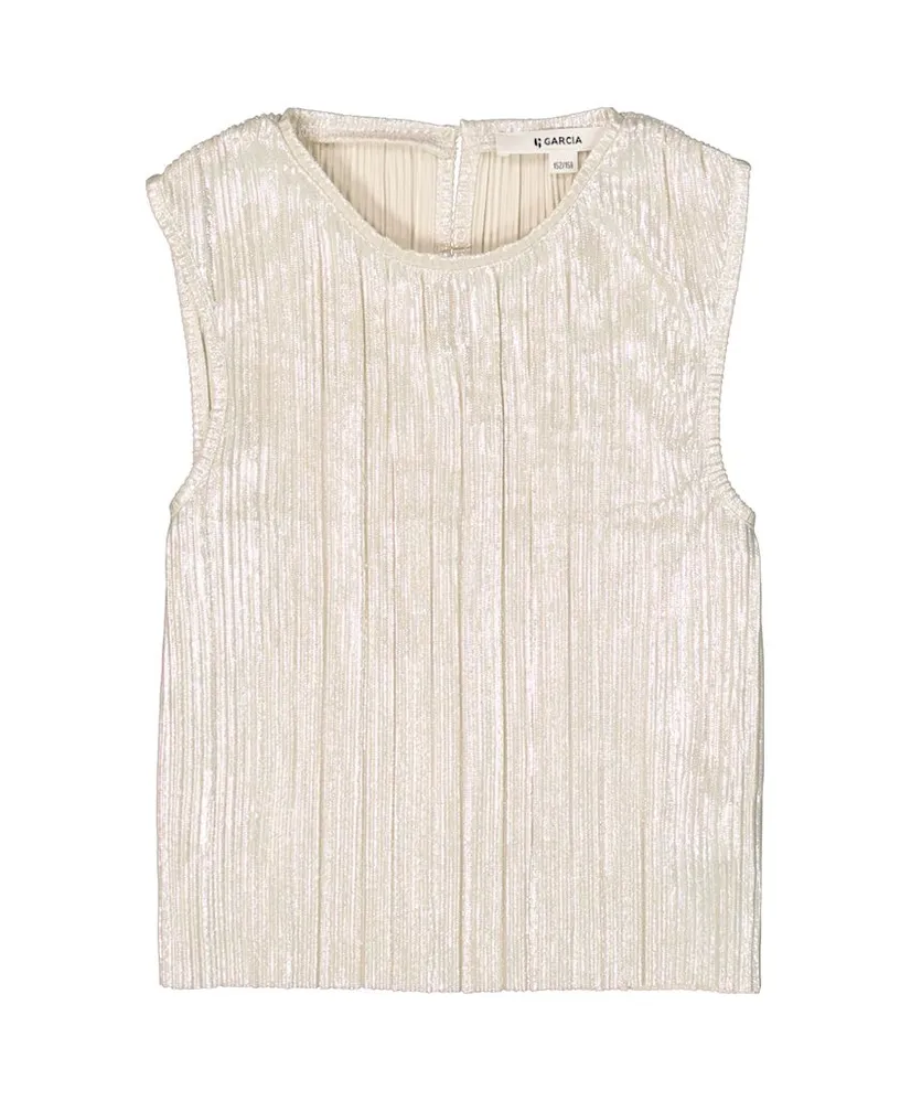 GARCIA Top Metallic Rib
