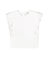 GARCIA Top Ruffle Effen
