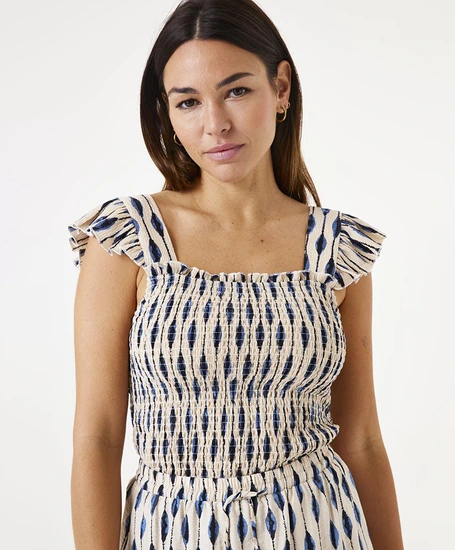 GARCIA Top Ruffle