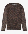 GARCIA Top Zebraprint
