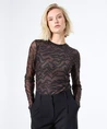 GARCIA Top Zebraprint