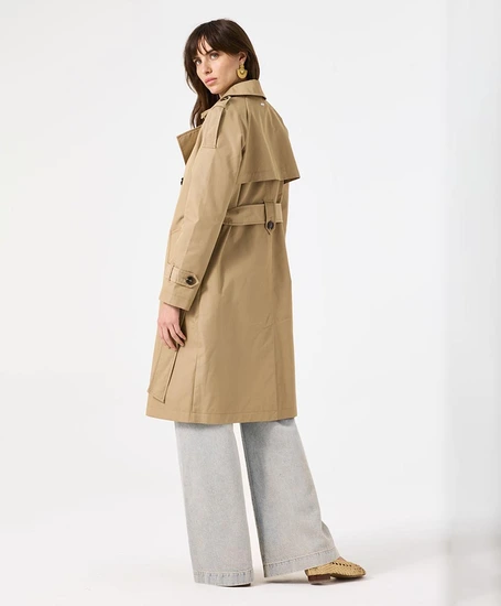 GARCIA Trenchcoat Effen