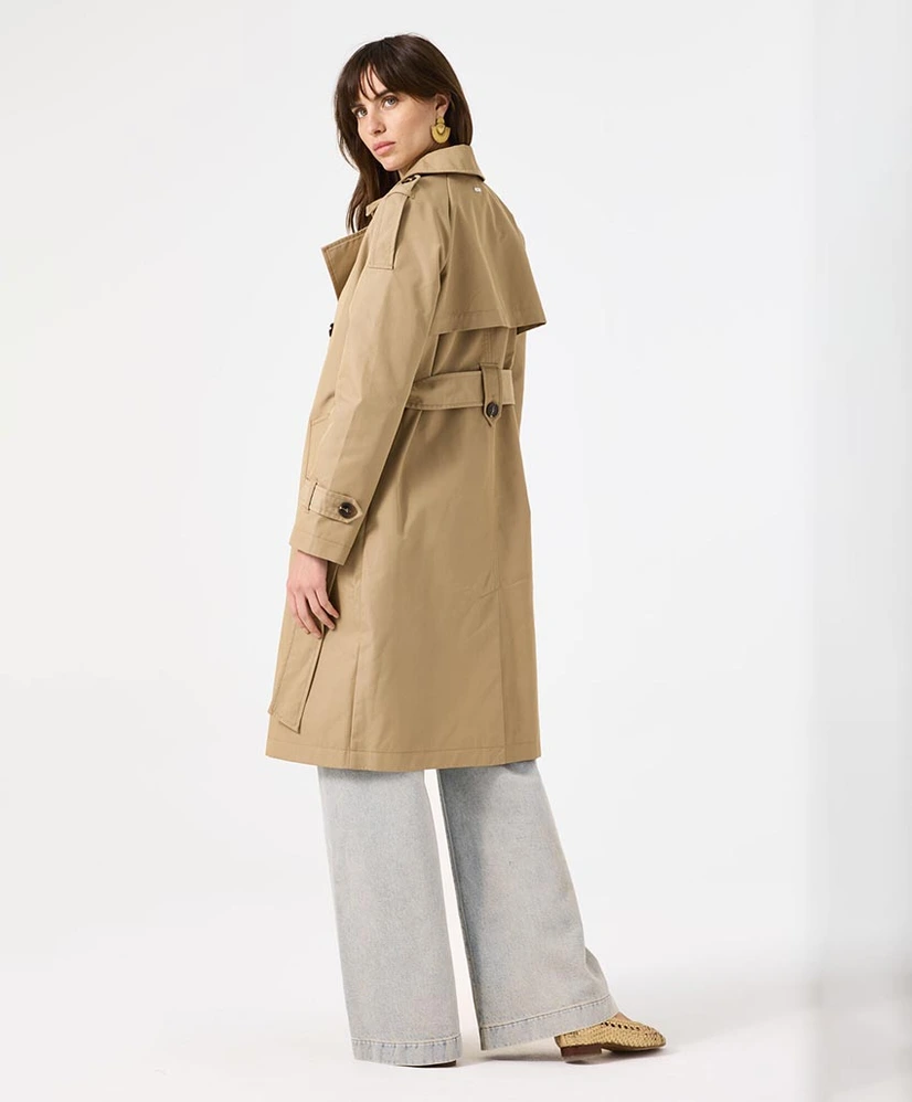 GARCIA Trenchcoat Effen