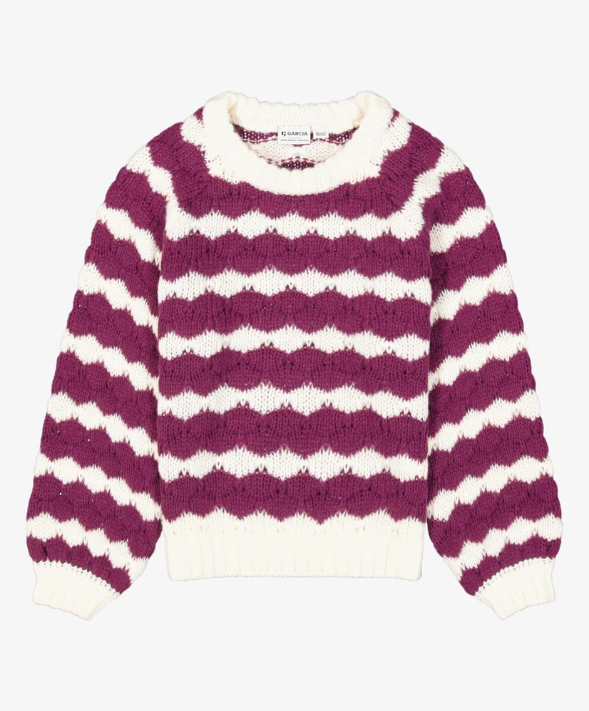 GARCIA Trui Gestreept