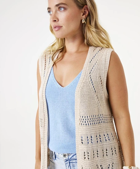 GARCIA Vest Gehaakt