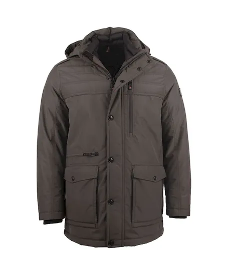 Gate One Parka Jas Effen