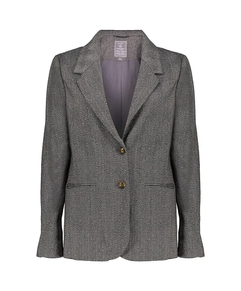 Geisha Blazer Herringbone Stones