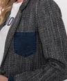 Geisha Blazer LM Blazer tweed + denimpocket