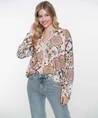 Geisha Blouse Allover Print