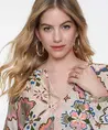 Geisha Blouse Allover Print