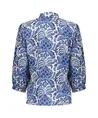 Geisha Blouse Allover Print