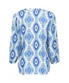Geisha Blouse Allover Print