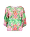 Geisha Blouse Allover Print