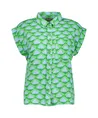 Geisha Blouse Allover Print