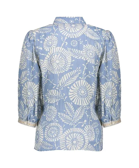 Geisha Blouse Allover Print