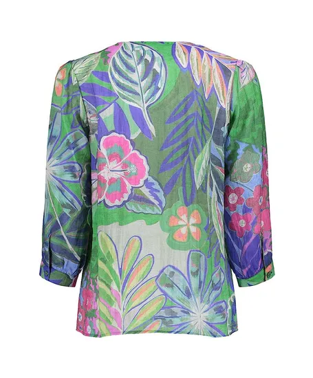 Geisha Blouse Allover Print