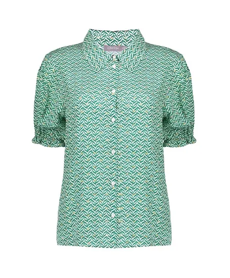 Geisha Blouse Allover Print