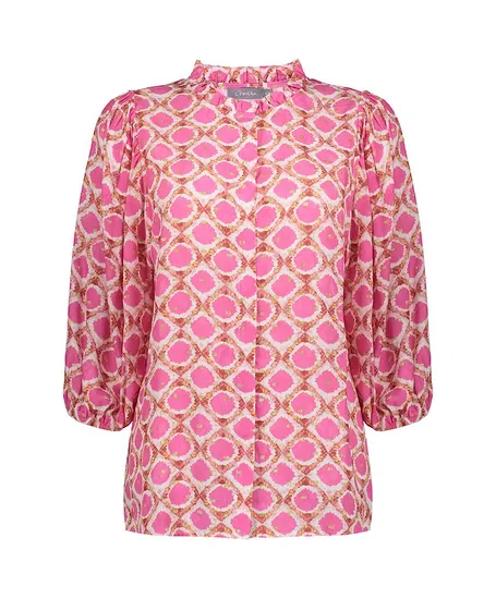 Geisha Blouse Allover Print