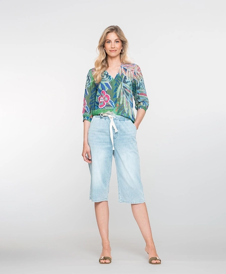 Geisha Blouse Allover Print