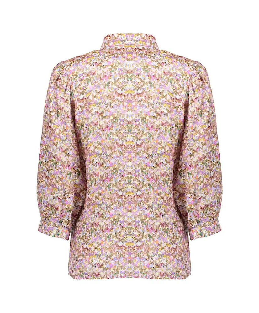 Geisha Blouse Allover Print