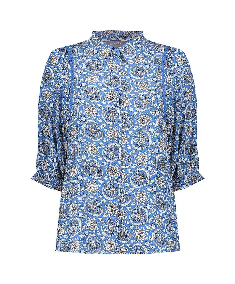 Geisha Blouse Allover Print