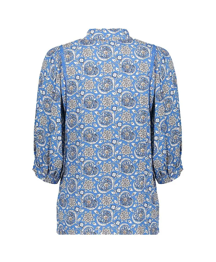 Geisha Blouse Allover Print