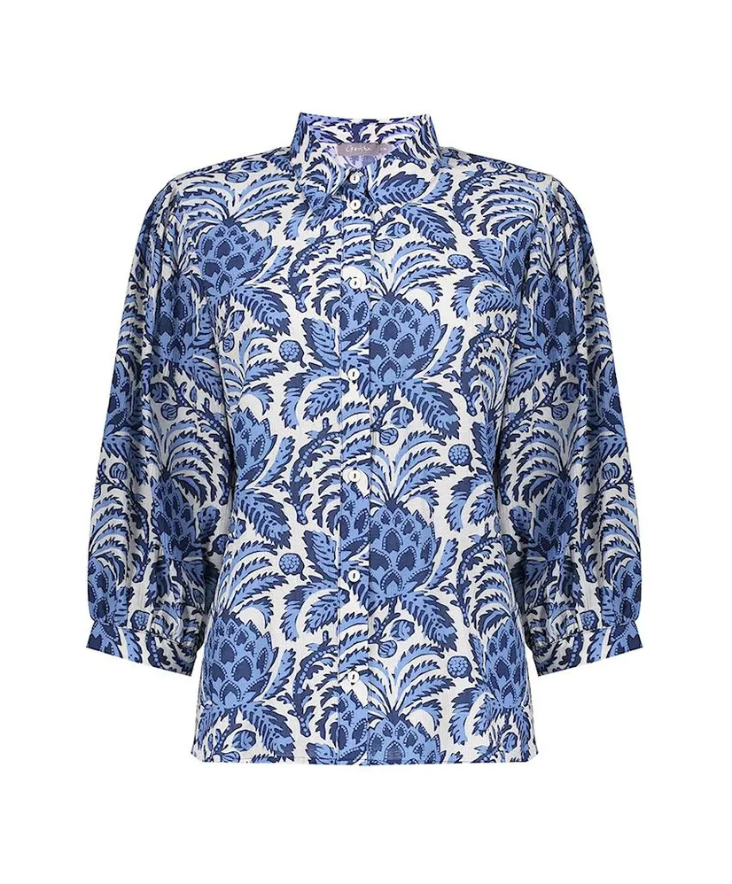 Geisha Blouse Allover Print