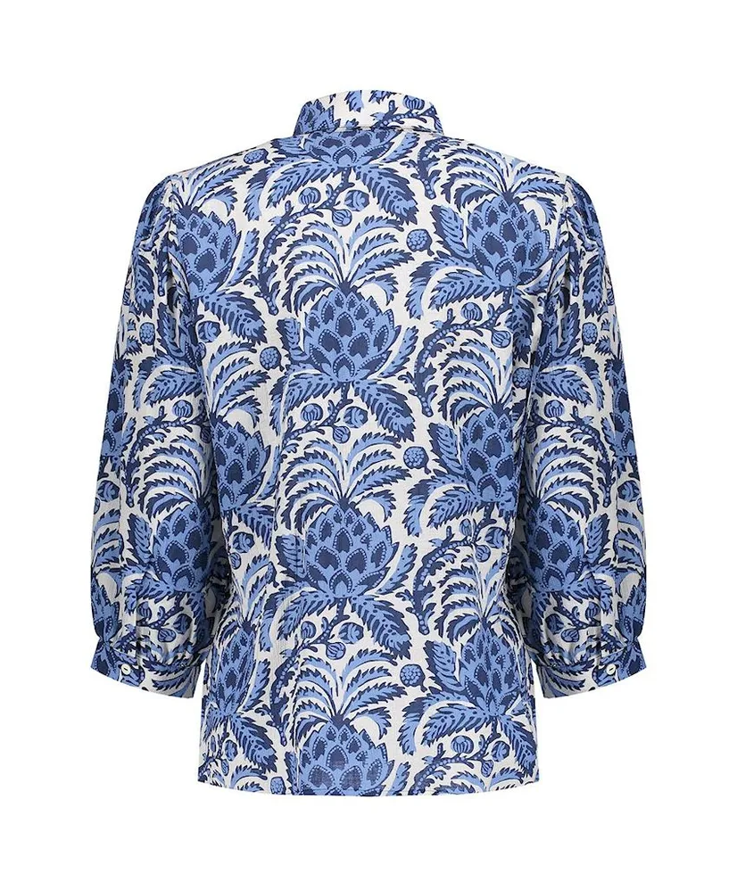 Geisha Blouse Allover Print