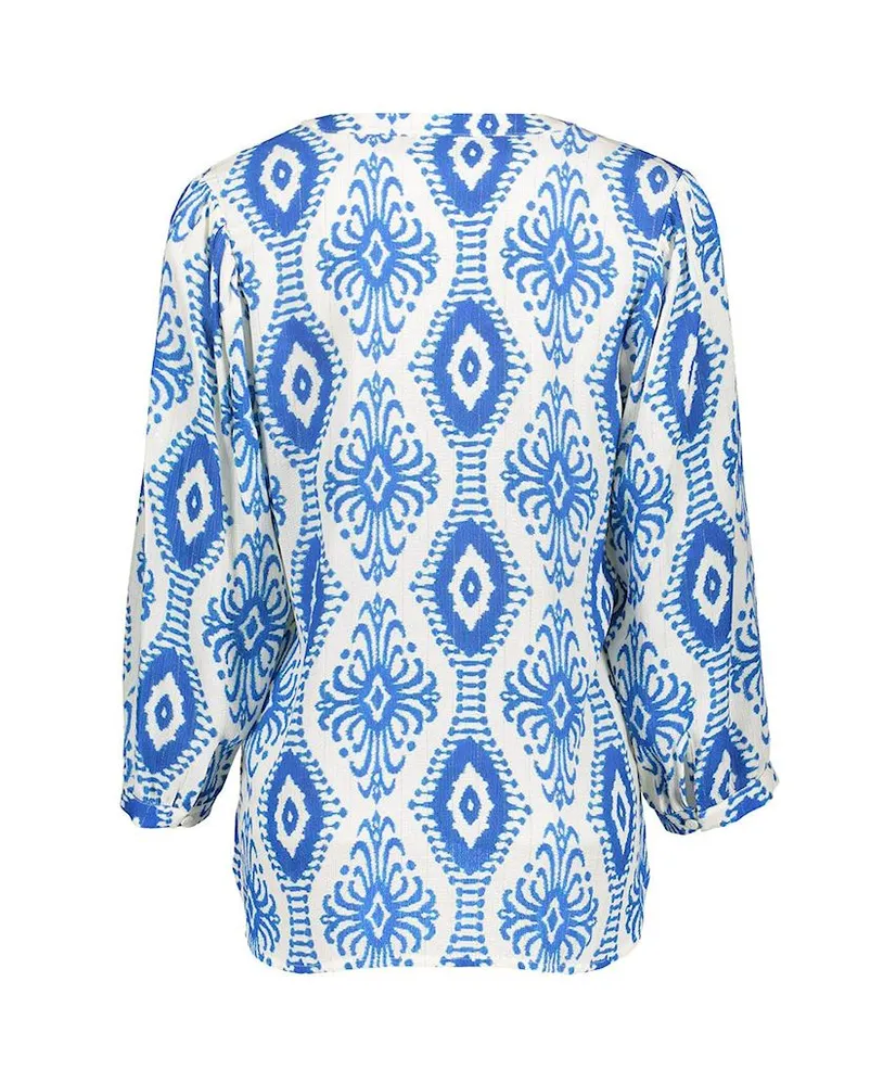 Geisha Blouse Allover Print