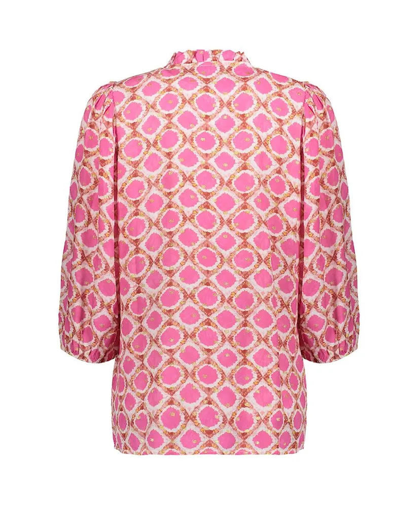 Geisha Blouse Allover Print