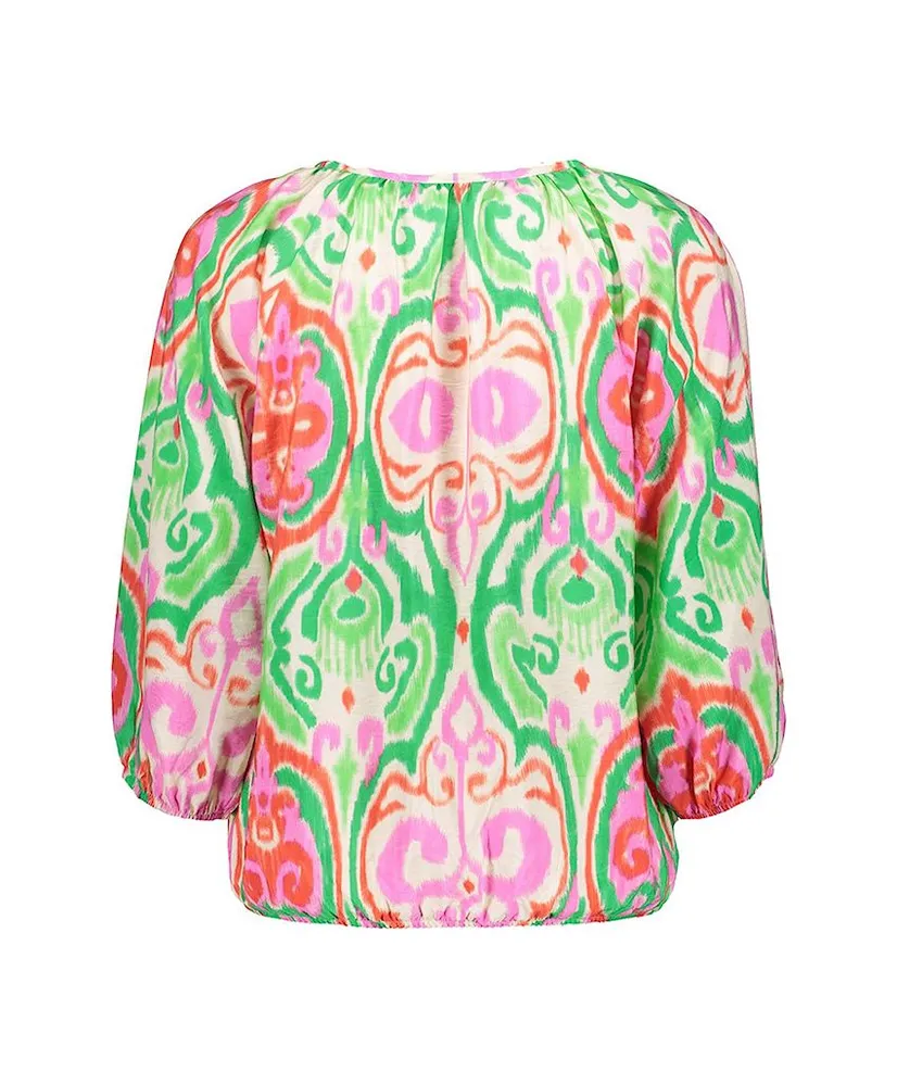 Geisha Blouse Allover Print