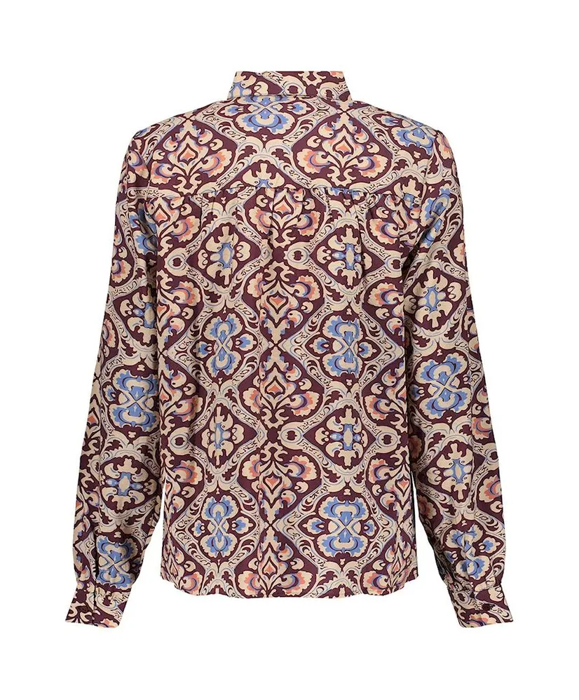 Geisha Blouse Allover Print