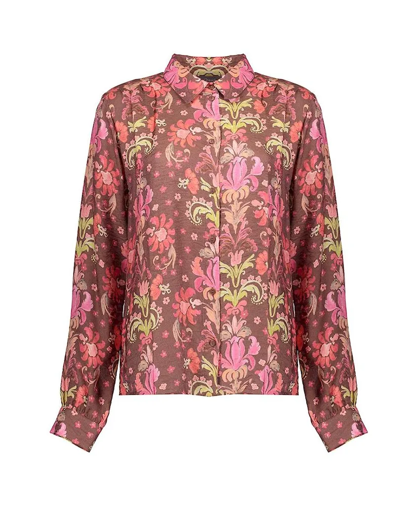 Geisha Blouse Allover Print