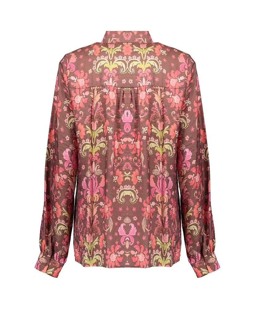 Geisha Blouse Allover Print