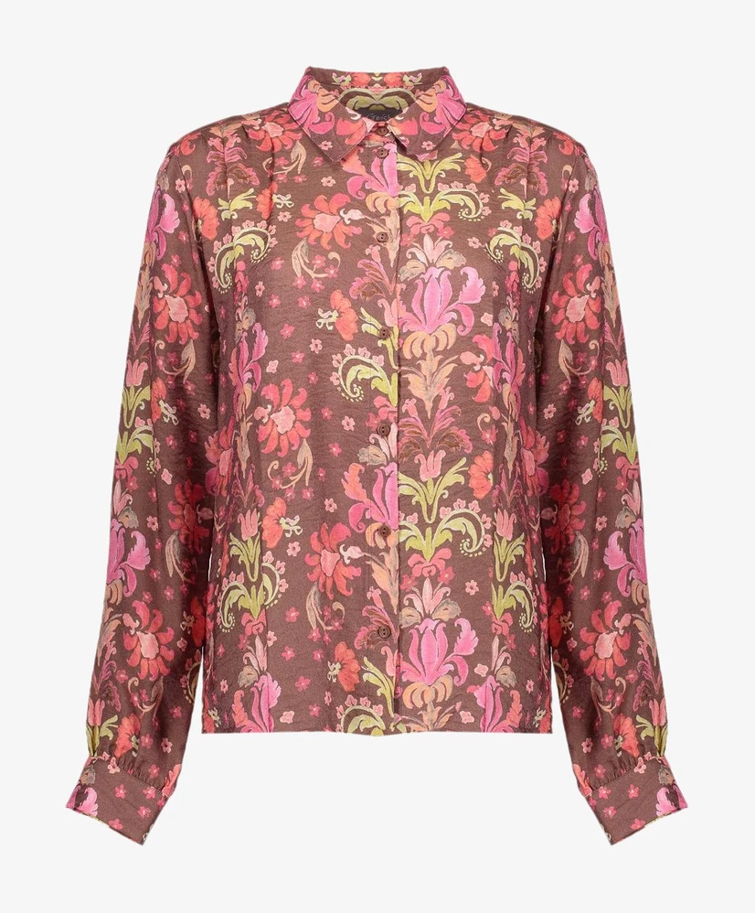 Geisha Blouse Allover Print