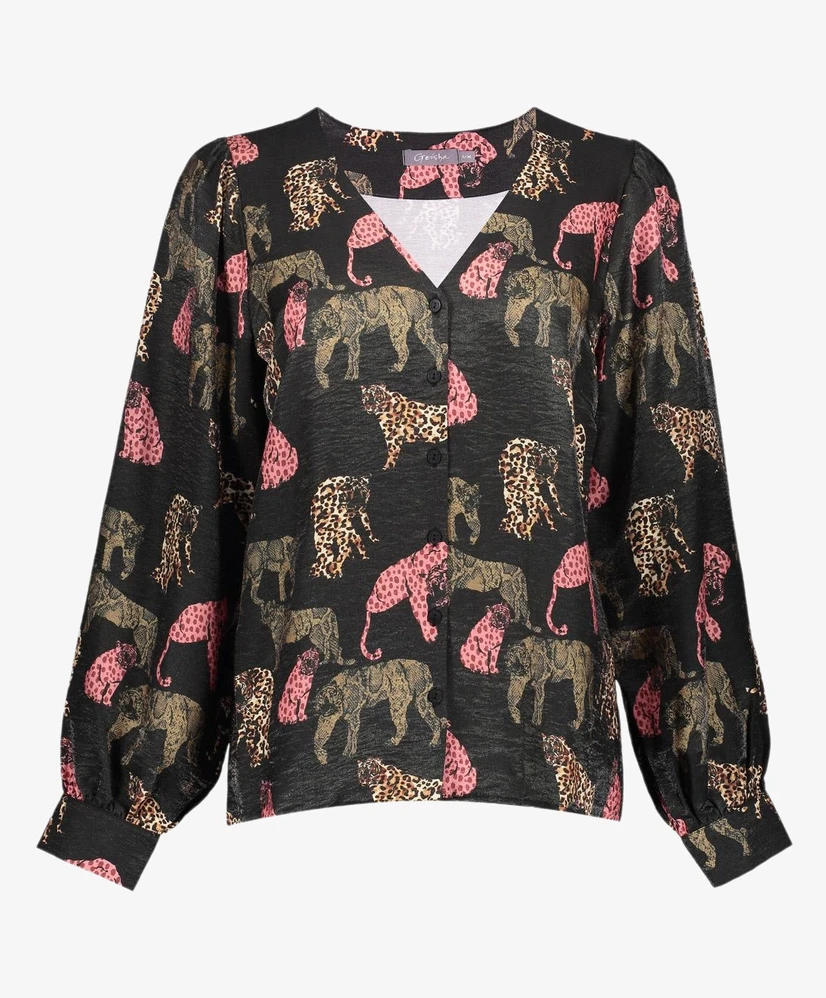 Geisha Blouse Animals
