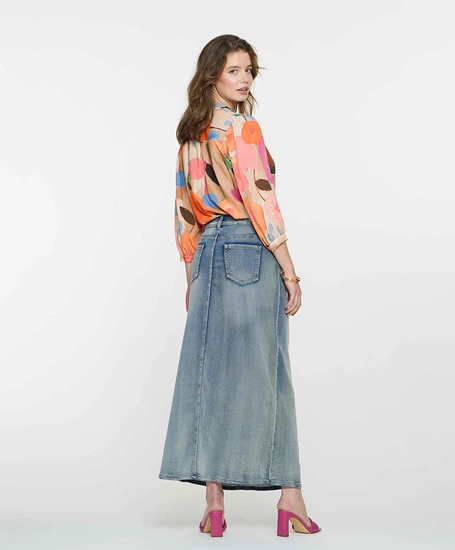 Geisha Blouse Big Flower