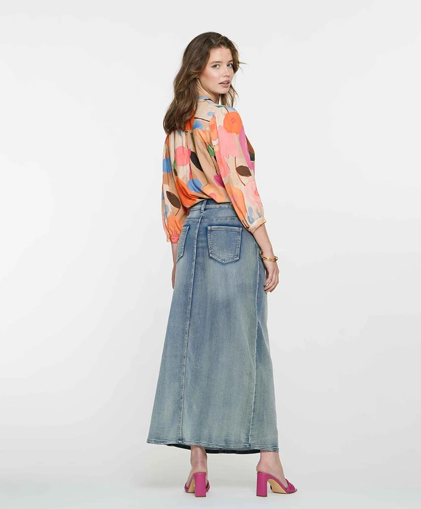 Geisha Blouse Big Flower