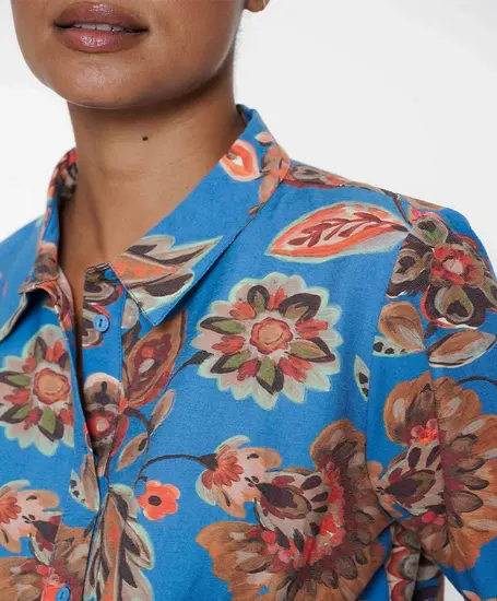 Geisha Blouse Bloemenprint