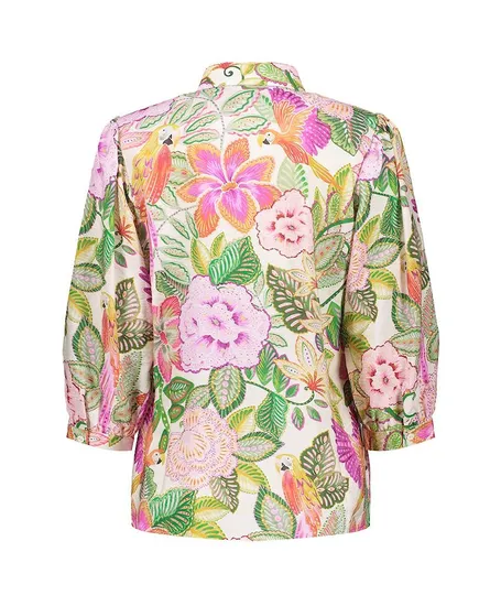 Geisha Blouse Bloemenprint