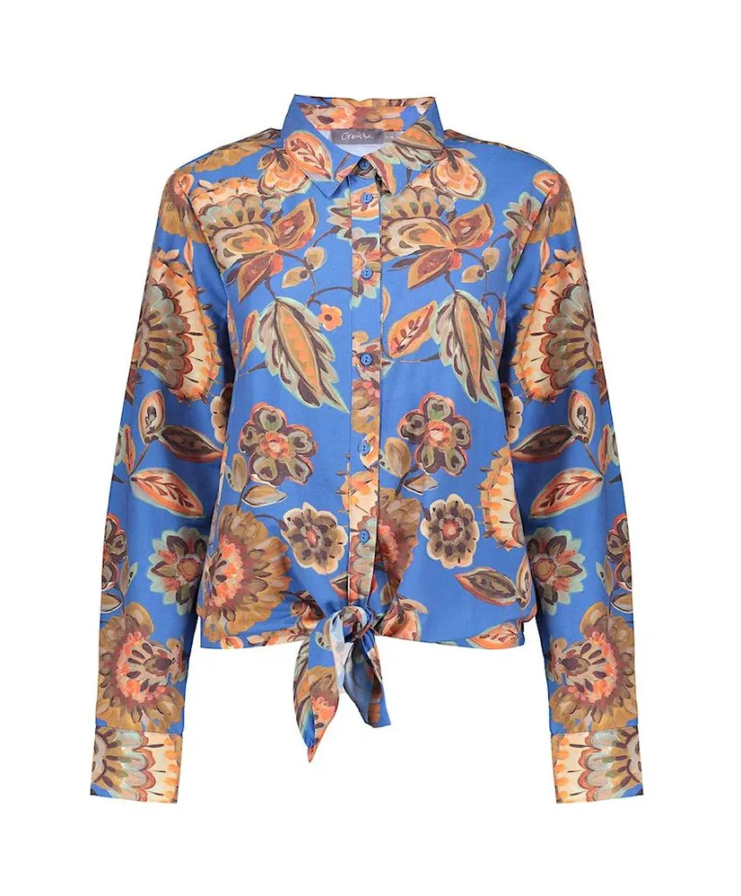 Geisha Blouse Bloemenprint