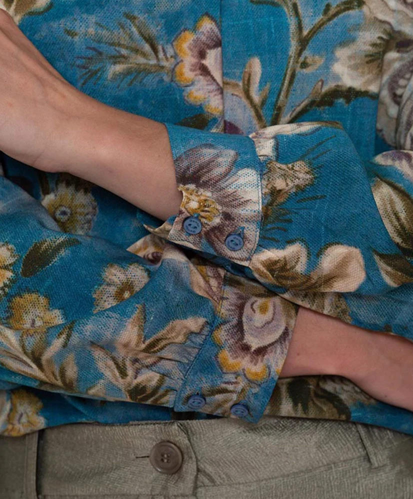 Geisha Blouse Bloemenprint