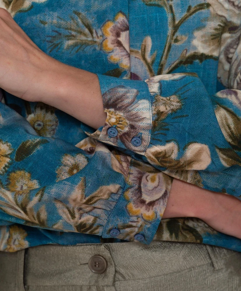 Geisha Blouse Bloemenprint