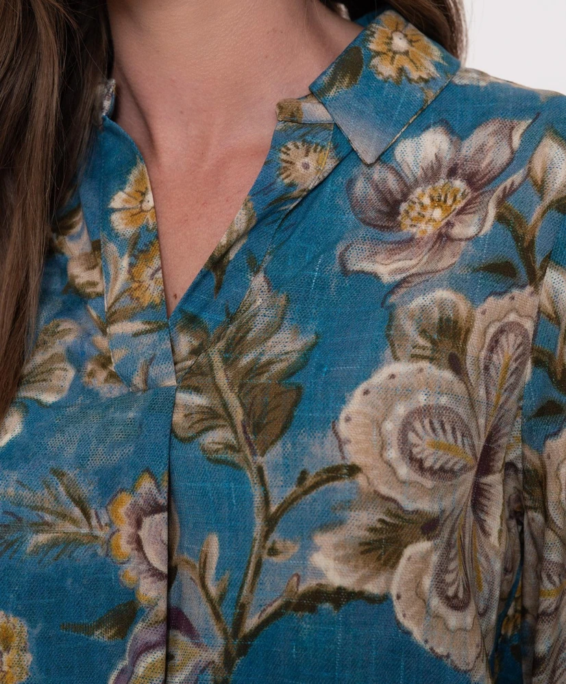 Geisha Blouse Bloemenprint