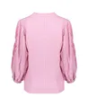Geisha Blouse Embroidery Stripe