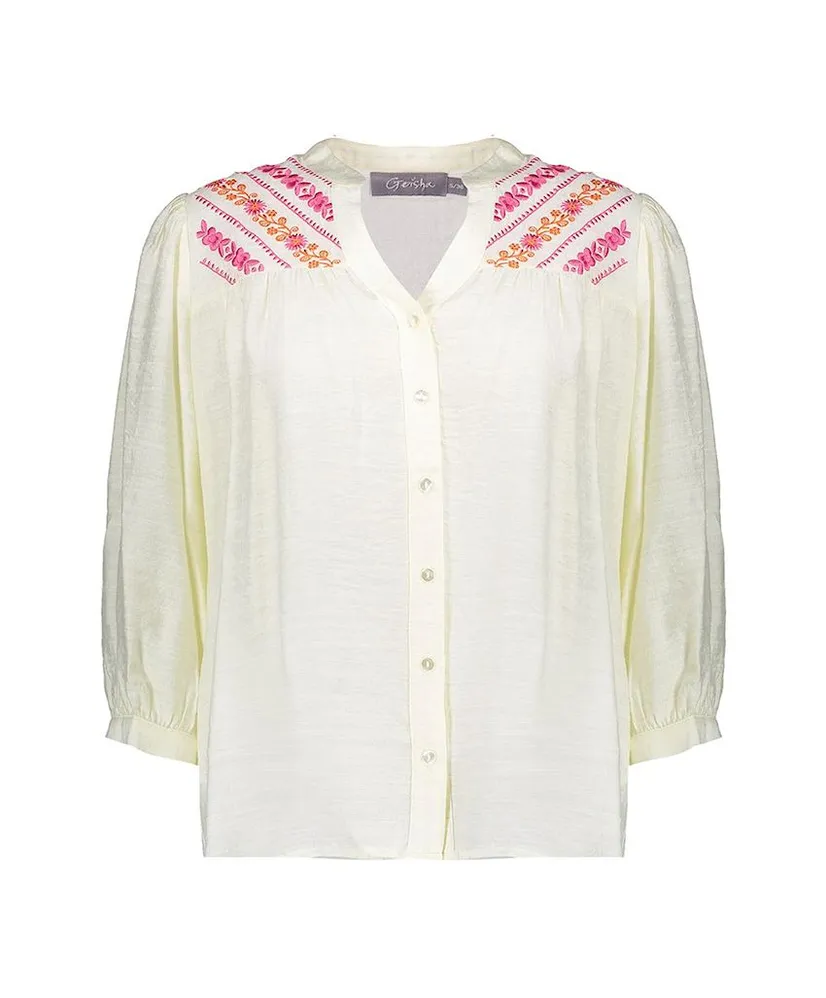 Geisha Blouse Embroidery