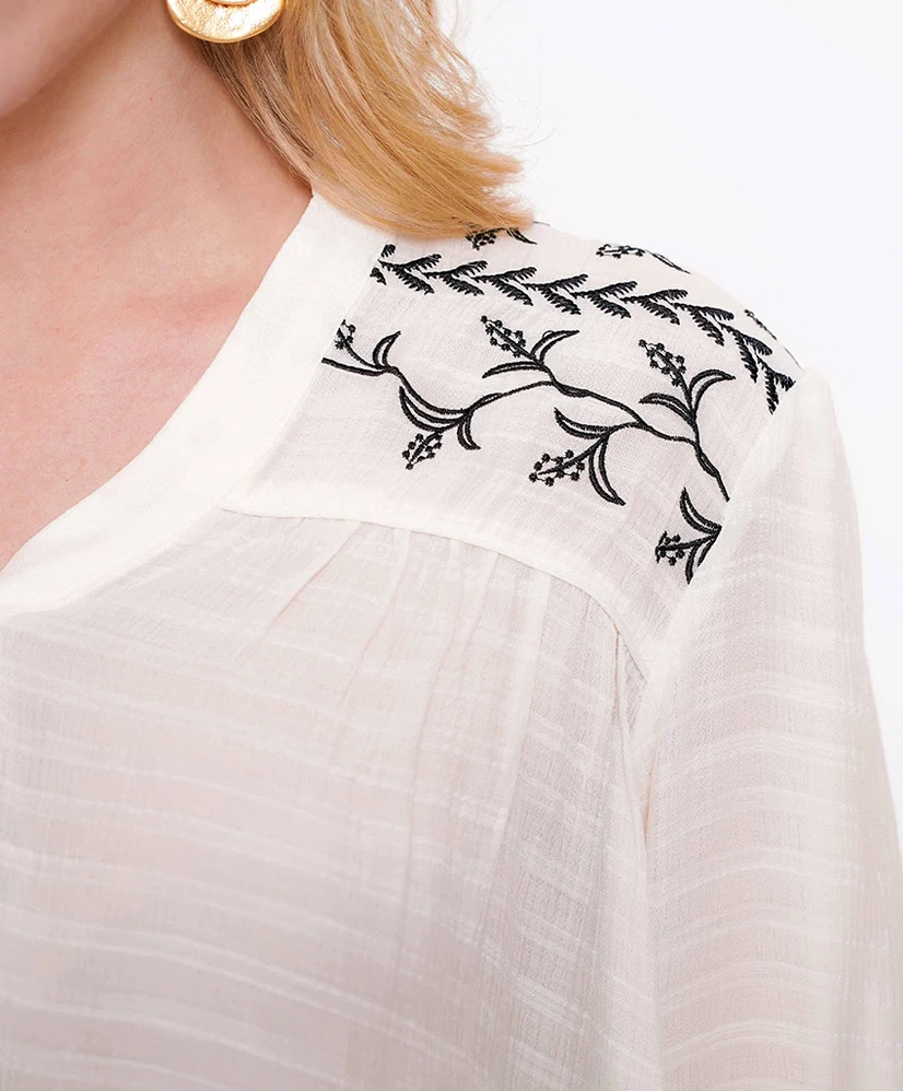 Geisha Blouse Embroidery