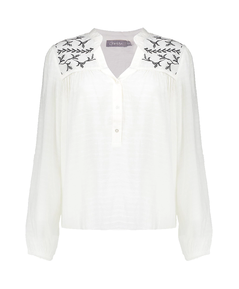 Geisha Blouse Embroidery