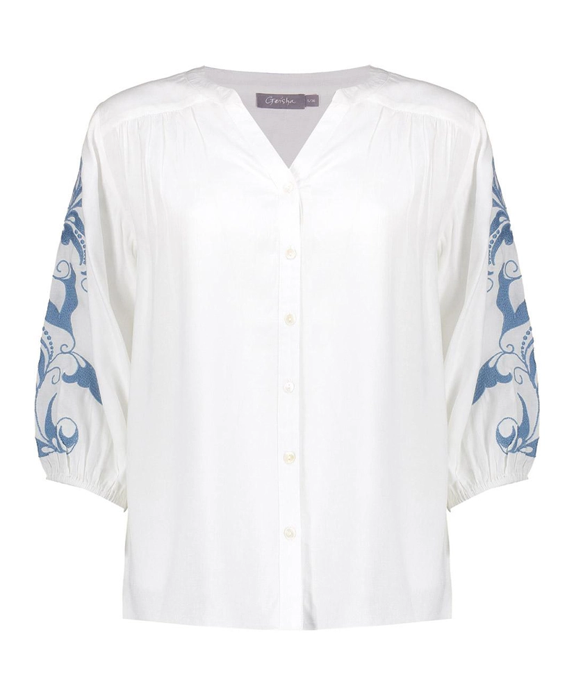 Geisha Blouse Embroidery