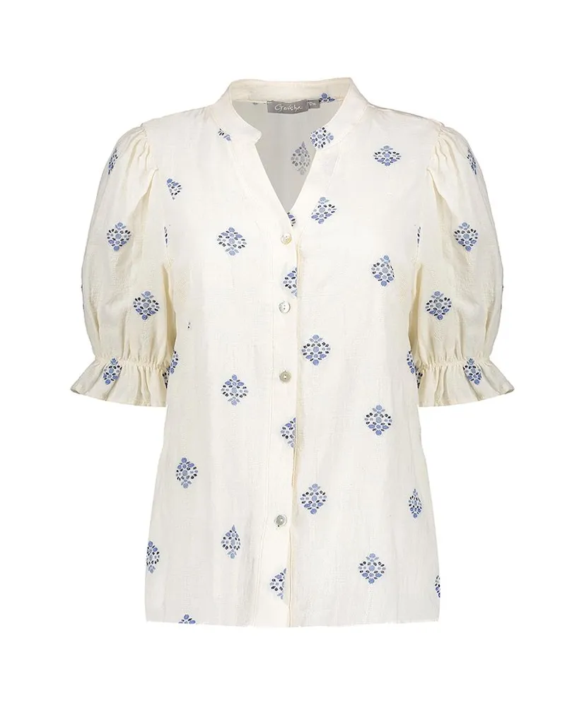 Geisha Blouse Embroidery
